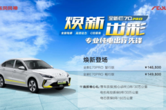 售价14.88万起，东风风神全新E70 PRO上市，网约车首选
