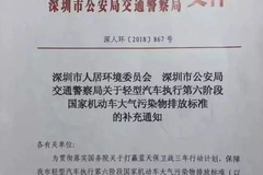 确认！深圳国六推迟至2019年7月1日