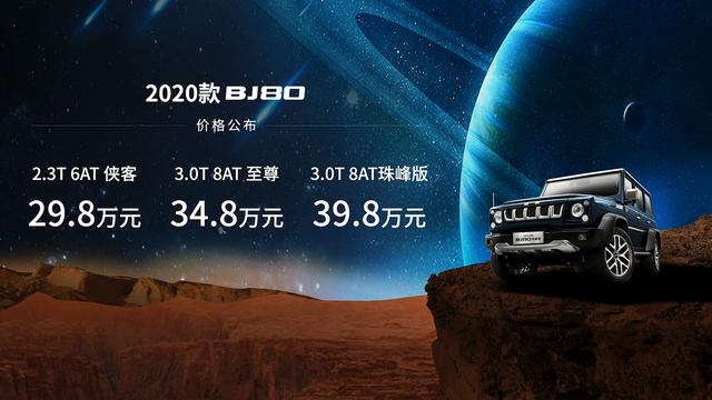 打破零空白！2020款BJ80的硬实力，能否不负徐和谊不负重托？