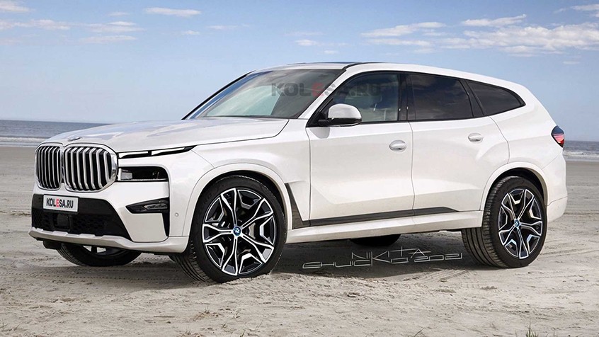 宝马X8正式曝光，全新设计加4.4T V8发动机，X7旗舰地位不保？